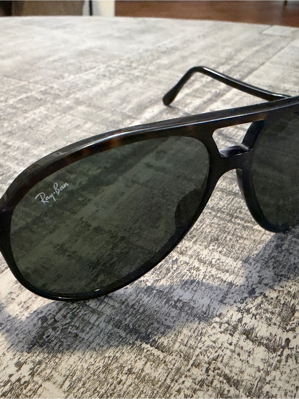 Vintage B&L Ray Ban Blk/Tortoise blend sunglasses